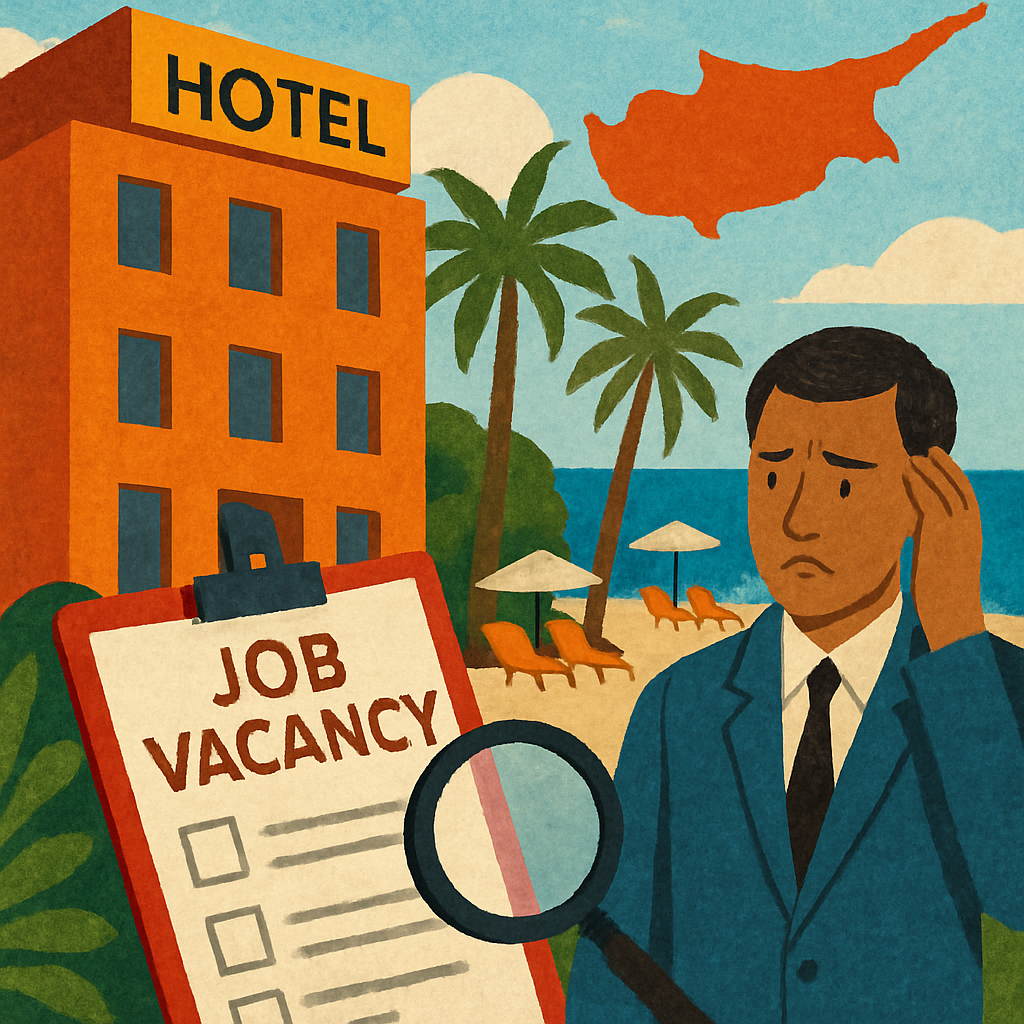 The hotel sector in Cyprus is facing a shortage of human resources, despite certain successes in recent years in the process of issuing work permits for personnel from third countries, which is currently the main source of labor for this industry
