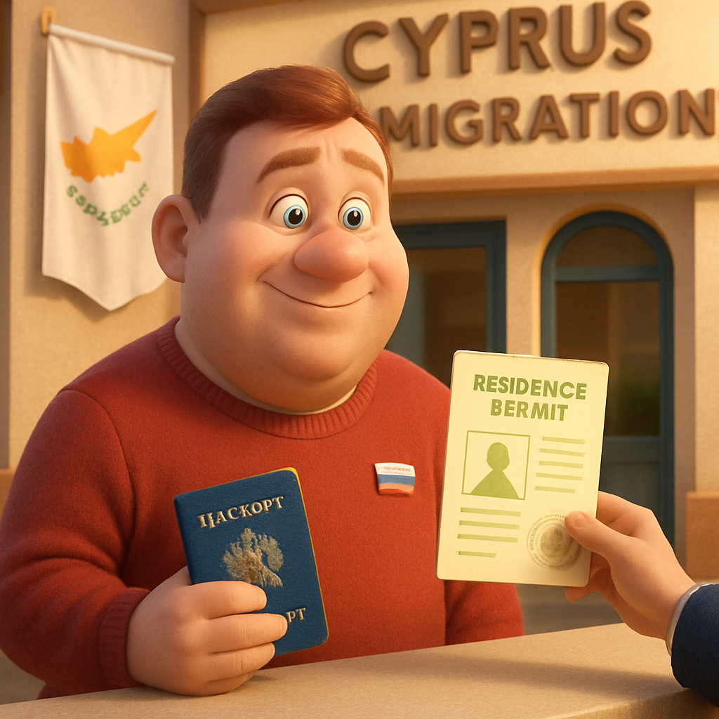 Россияне занимают лидирующие позиции по количеству видов на жительство, выданных гражданам третьих стран на Кипре