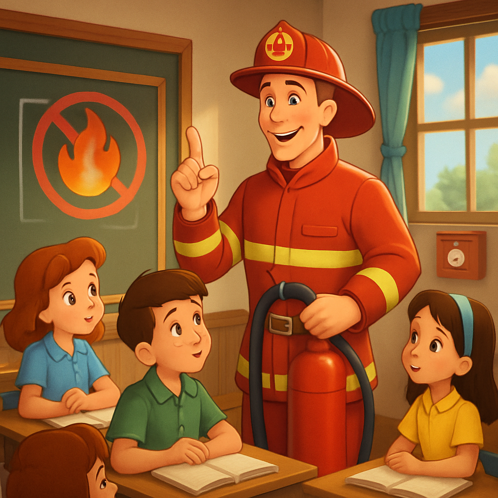 В предстоящем учебном году дети в школах Кипра будут получать уроки пожарной безопасности