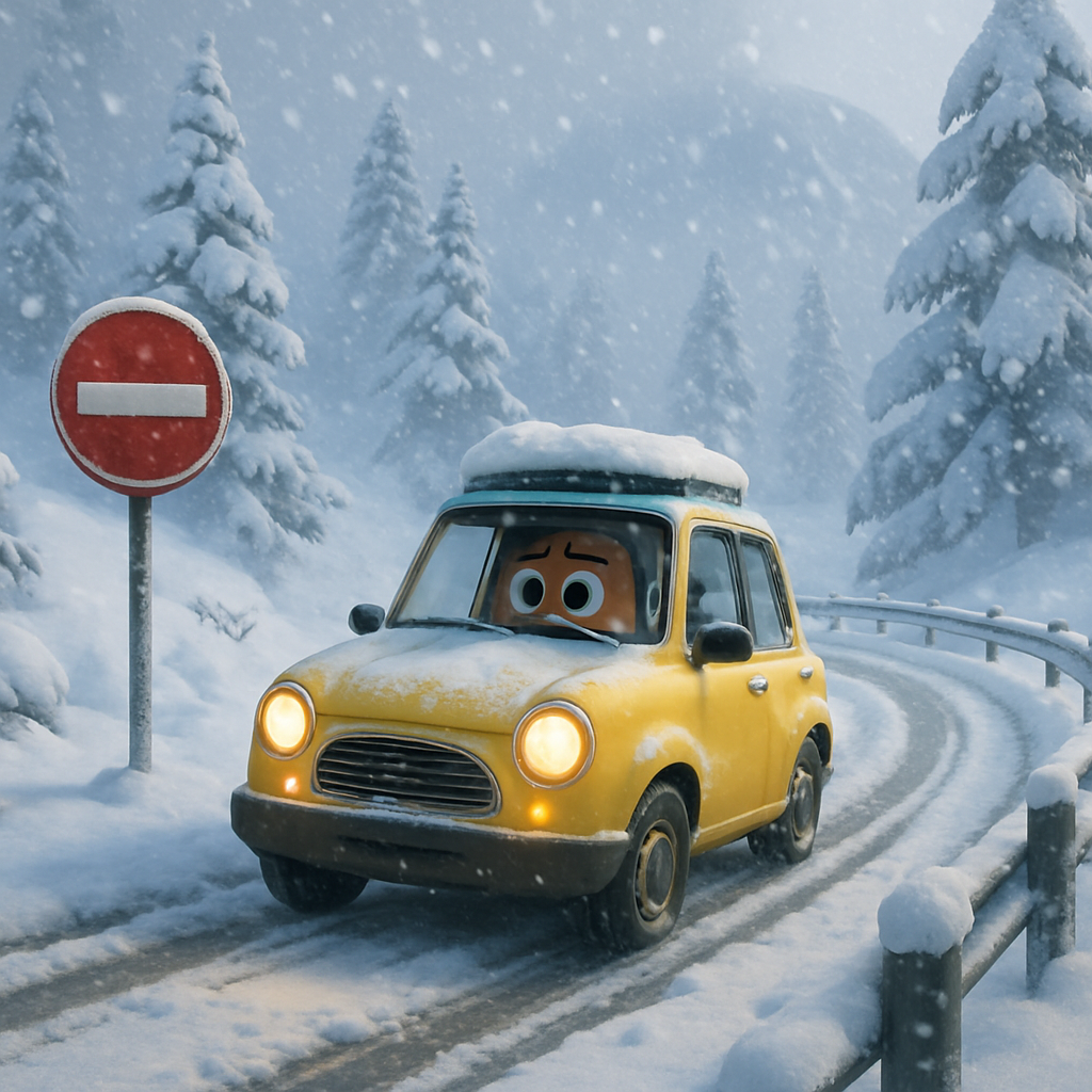 In the morning, heavy snowfalls were observed in some areas of Troodos, which made traffic difficult