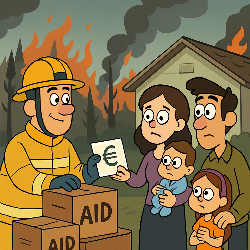 95% семей, перемещенных в результате июльского пожара в районе Лимассола, уже получили единовременные выплаты