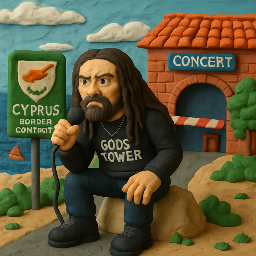 The vocalist of Gods Tower was unable to enter Cyprus, but the concert of the Belarusian band will take place on February 26 in Limassol anyway