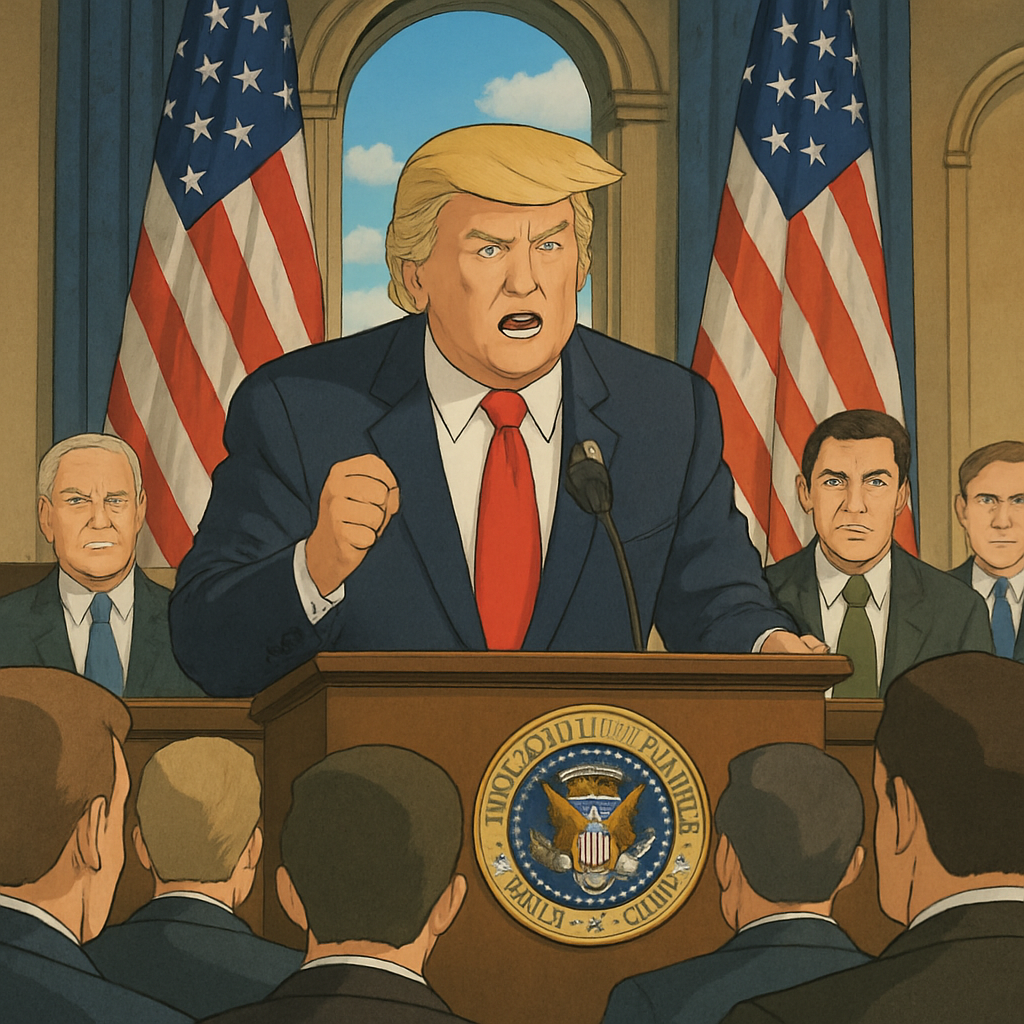 President Donald Trump warned House Republicans that failing to win the midterm elections could lead to his impeachment, urging party unity as he cited past impeachments and argued Republicans should prevail based on what he called a highly successful first year back in office