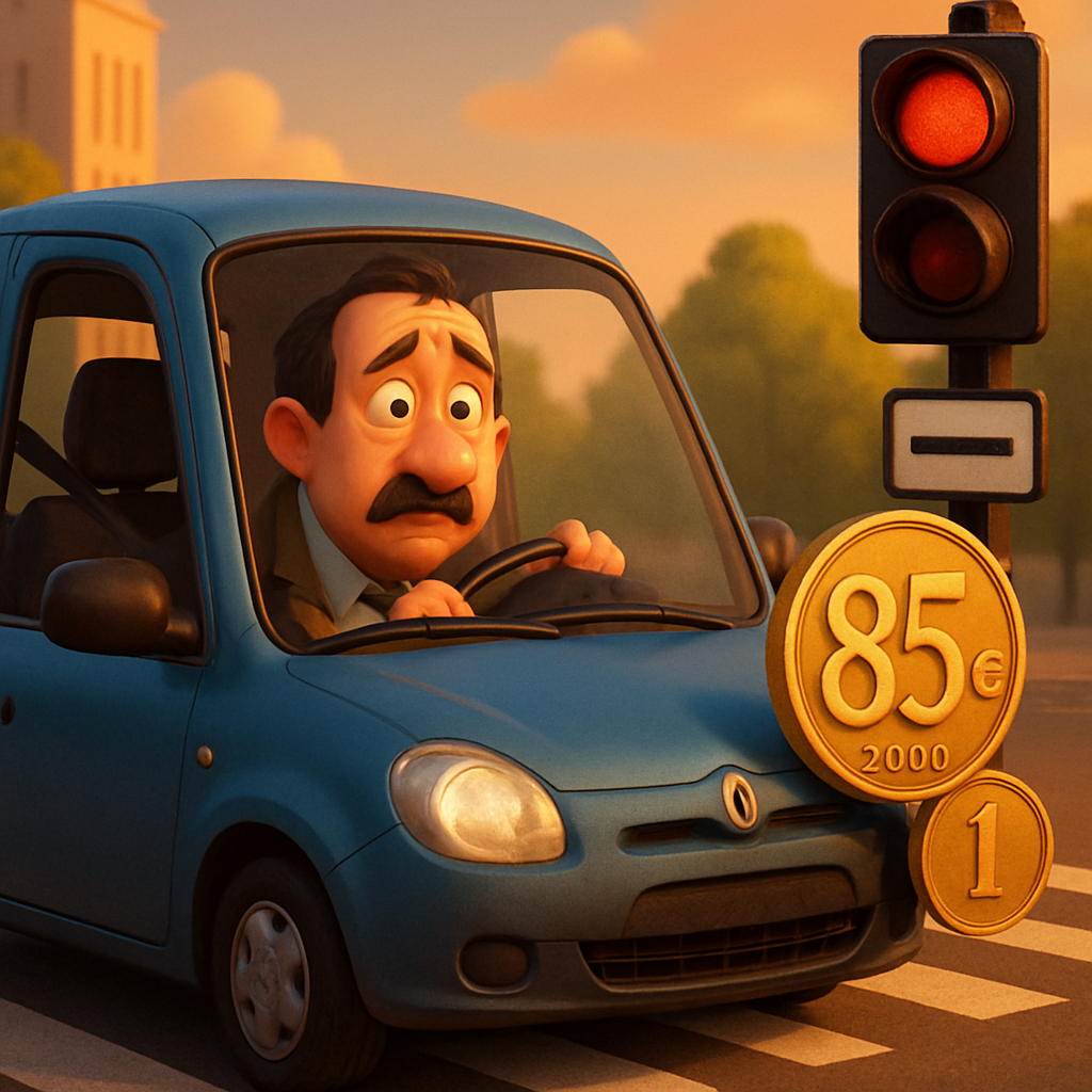 Правительство Кипра намерено снизить штрафы для водителей за пересечение стоп-линии с 300 до 85 евро