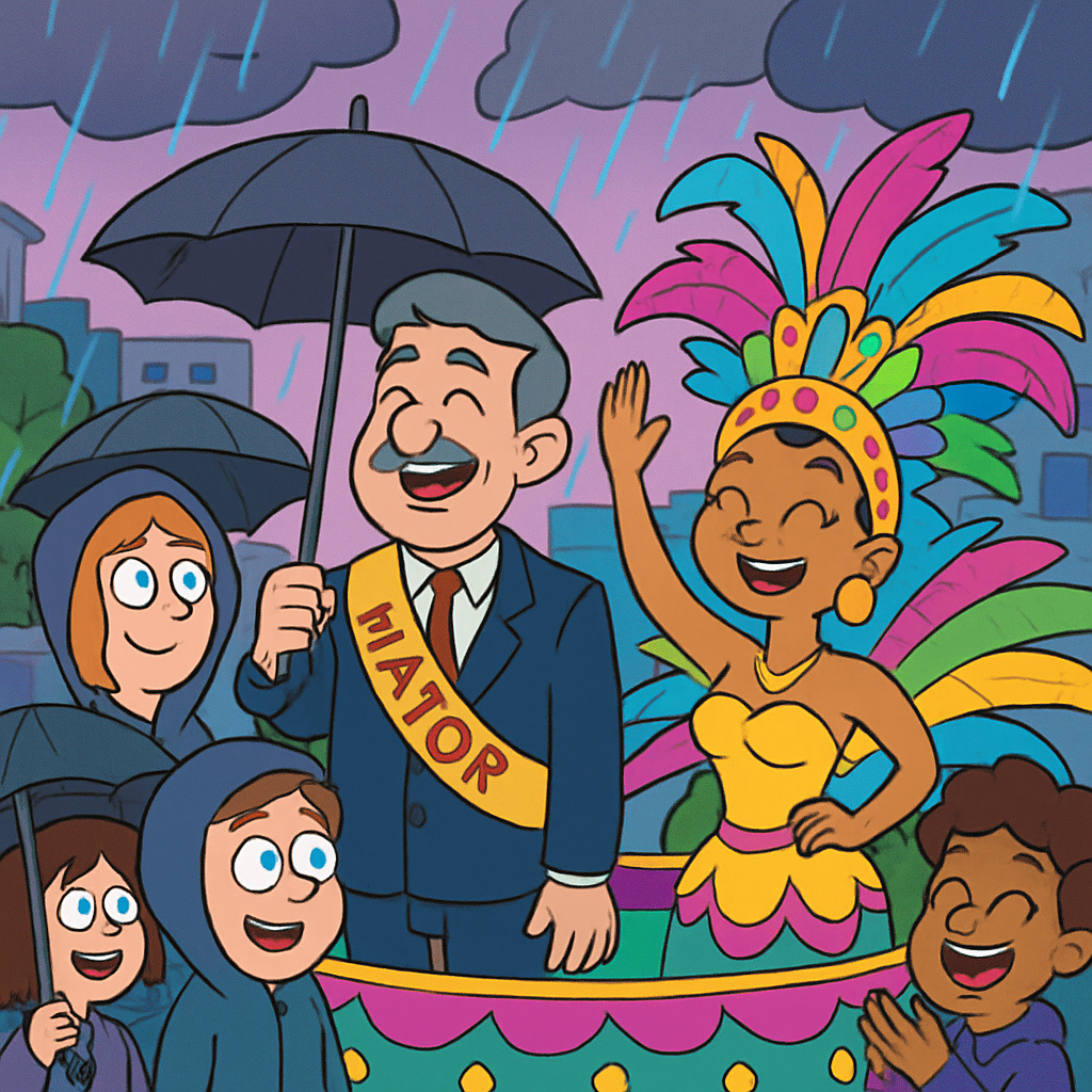 Despite the rainy weather, Limassol opened the carnival season this morning