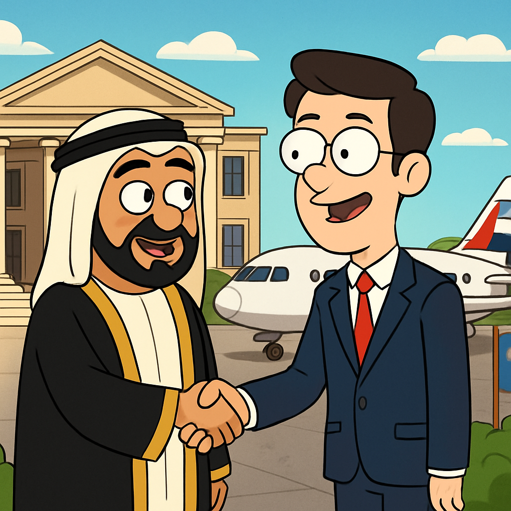 Президент ОАЭ сегодня посетит Кипр с официальным визитом