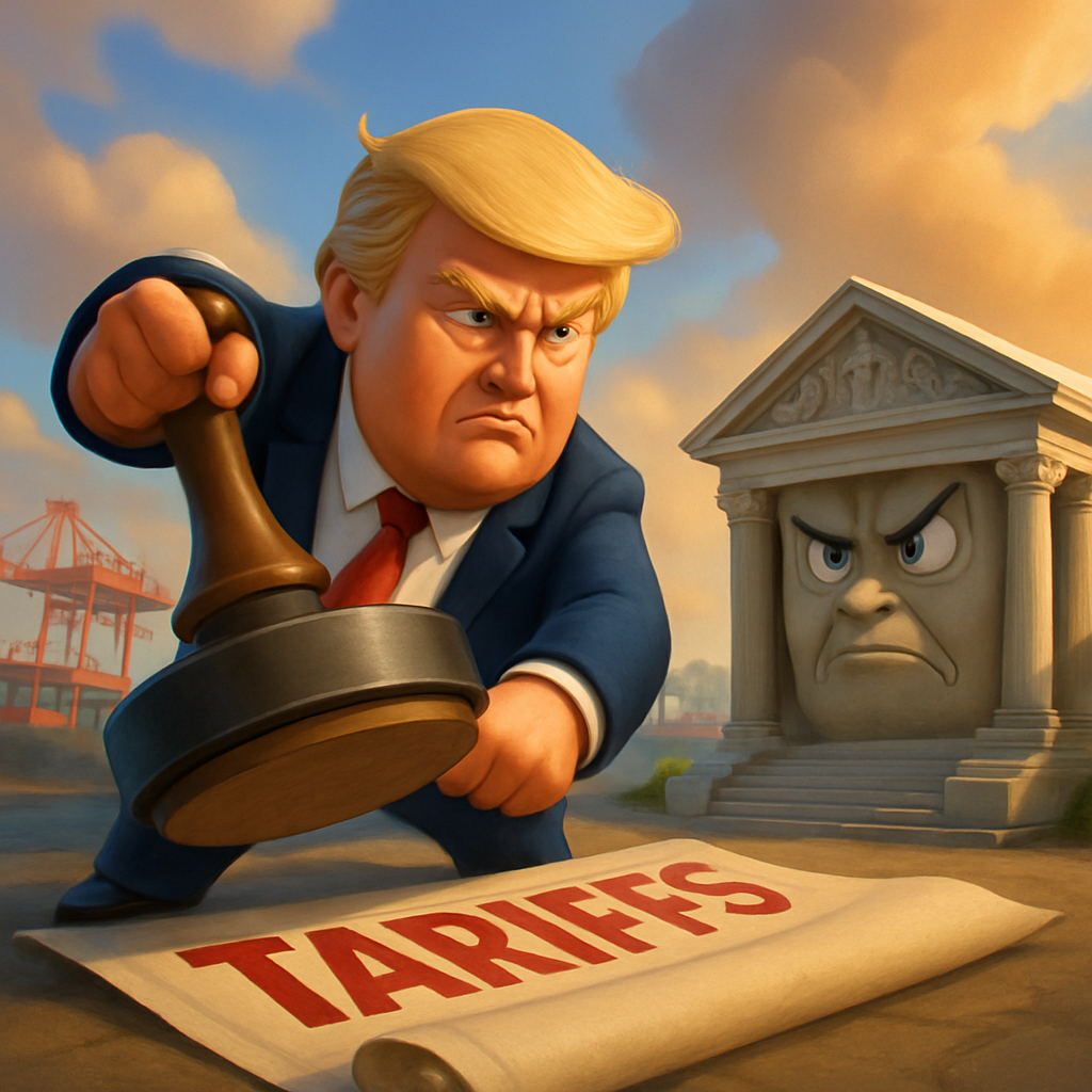 The move signaled that the president would press ahead with steep global import taxes despite the legal setback from the Supreme Court