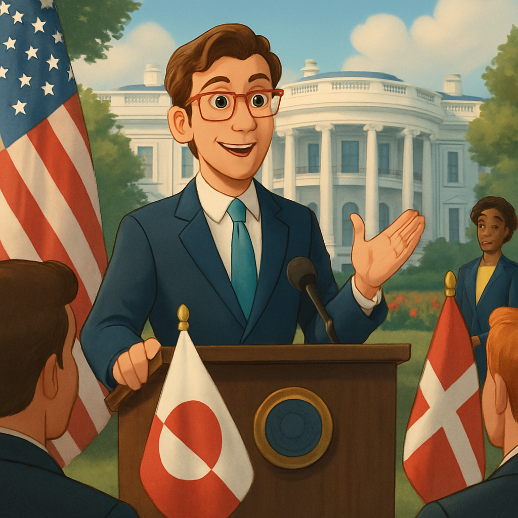 Prime Minister Jens-Frederik Nielsen of Greenland said on Tuesday that his country choses Denmark over the US a day before officials from the three governments are set to meet at the White House