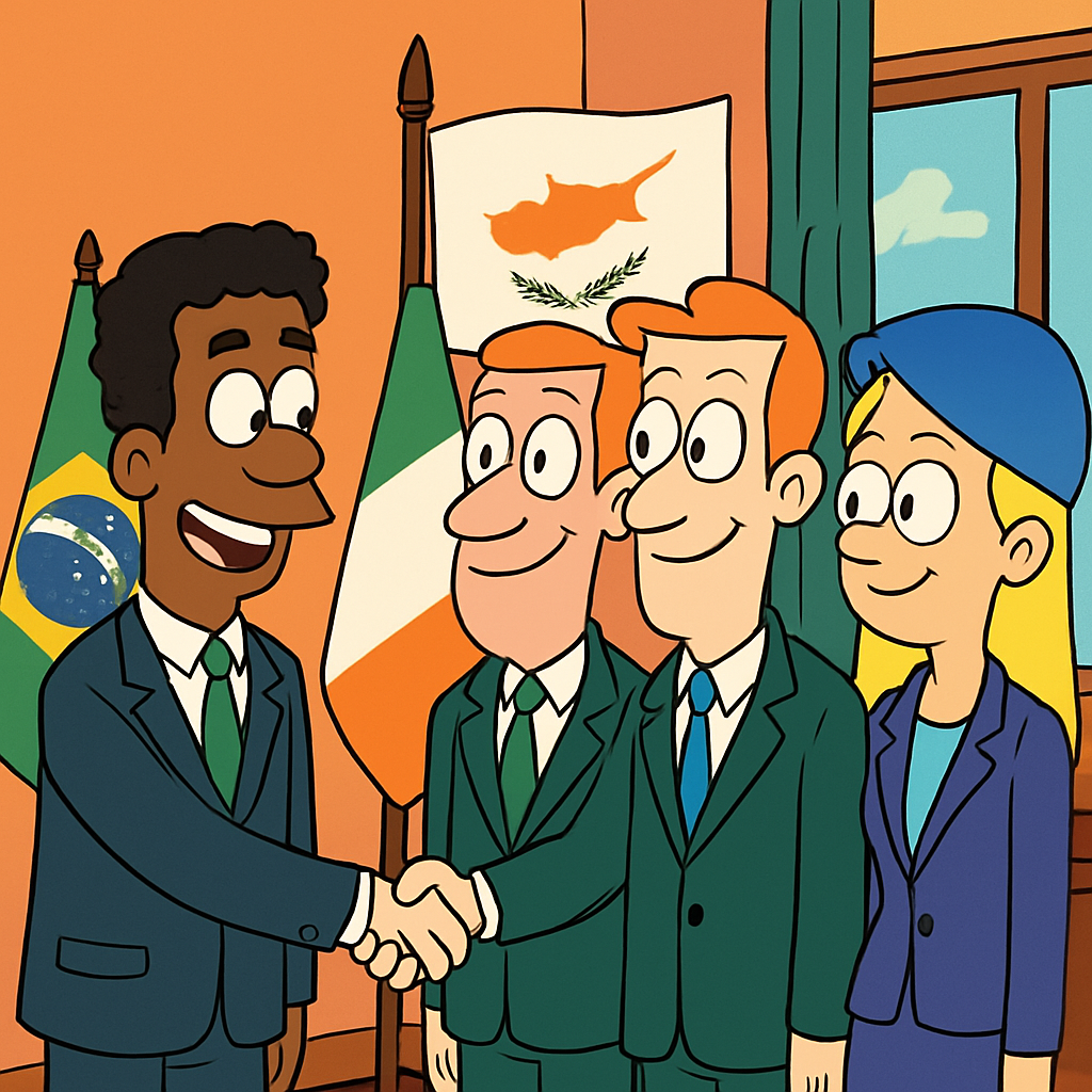 Новые послы Бразилии, Ирландии и Украины выразили поддержку Никосии в решении кипрского вопроса