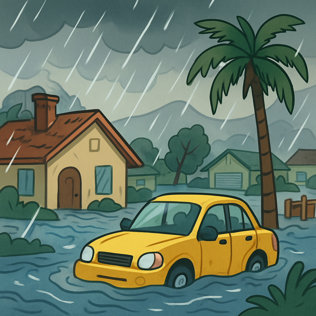 Much of Southern California remained at risk of potentially deadly floods on Thursday, as heavy rains showed little sign of easing through the week