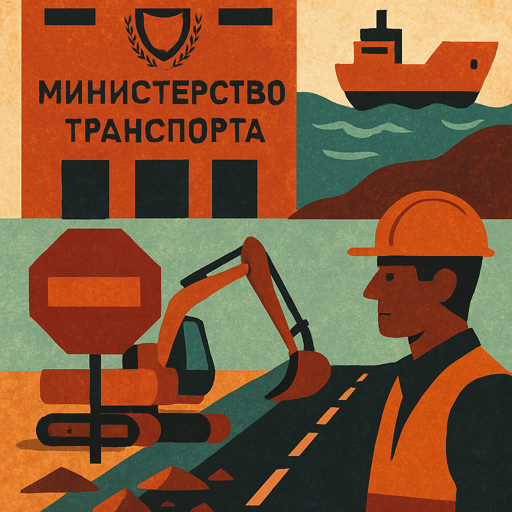 Министерство транспорта защитило свое решение приостановить контракты на строительство дороги Пафос - Полис Хрисохус и развитие порта Ларнаки