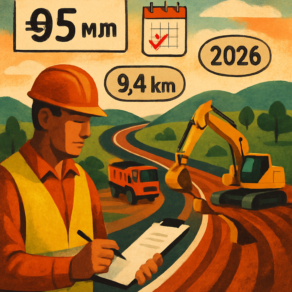 Объявлен тендер на строительство 9,4-километрового участка Никосийского шоссе между Антуполи и Анагией