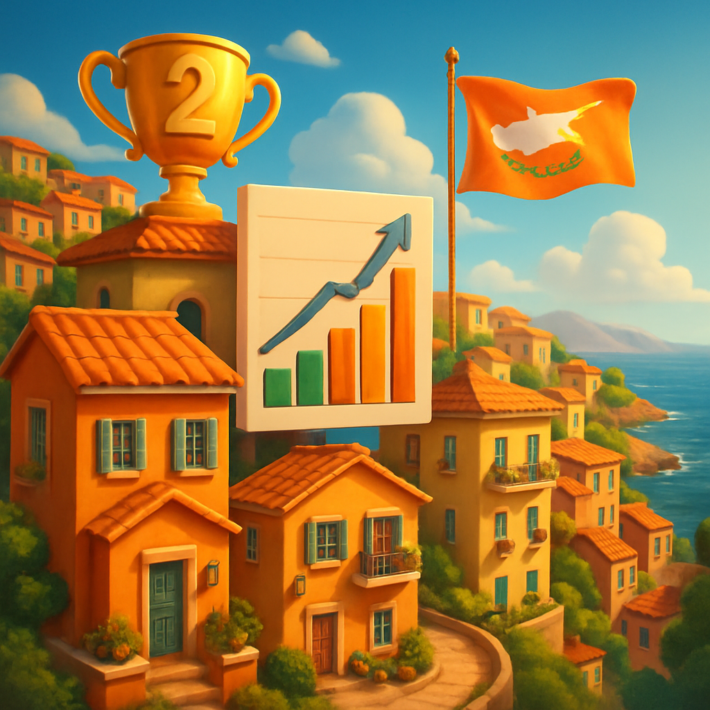 In the third quarter of 2025, Cyprus ranked second in the EU in terms of the increase in the number of overnight stays in short-term housing rentals