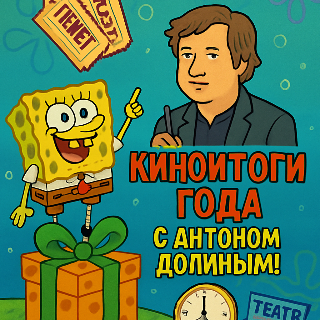 Экспресс-розыгрыш 2-х билетов на Киноитоги года с Антоном Долиным