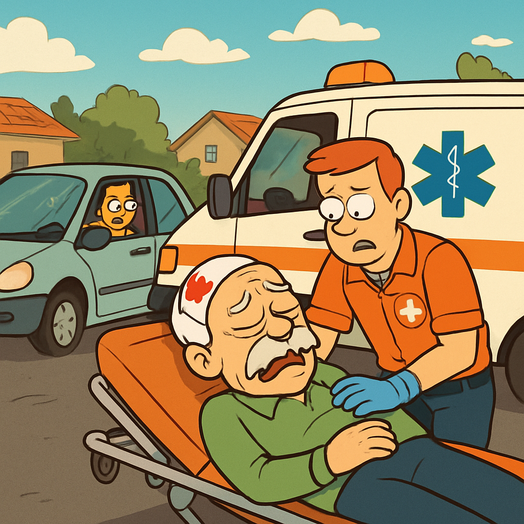 Пожилой мужчина тяжело ранен после того, как его сбила машина в Пера Орини, в районе Никосии