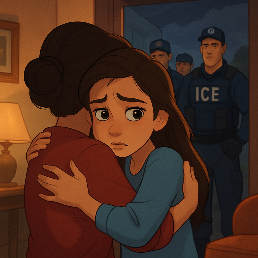 “It’s like living in fear all the time,” a teenager said about the federal raids that have shattered families