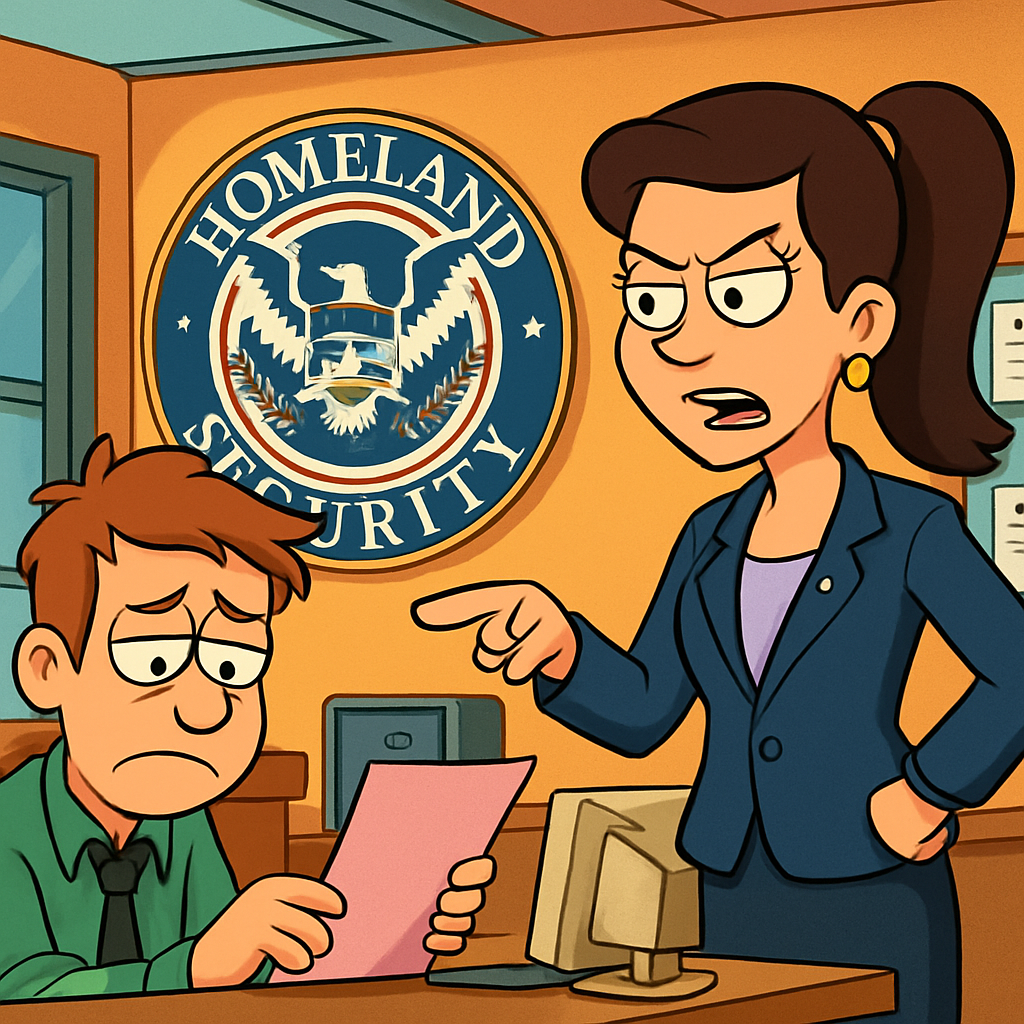 The job cuts expected this month are part of a plan by the Homeland Security secretary, Kristi Noem, to remake the agency