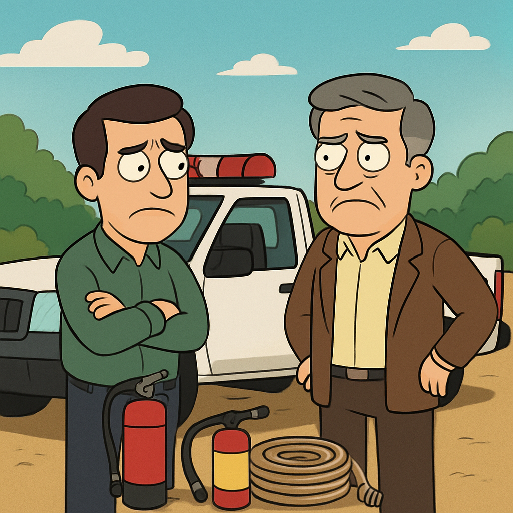 Власти муниципалитетов Акамас и Полис Хрисохус заявили о нецелевом использовании автомобилей, оснащенных противопожарным оборудованием