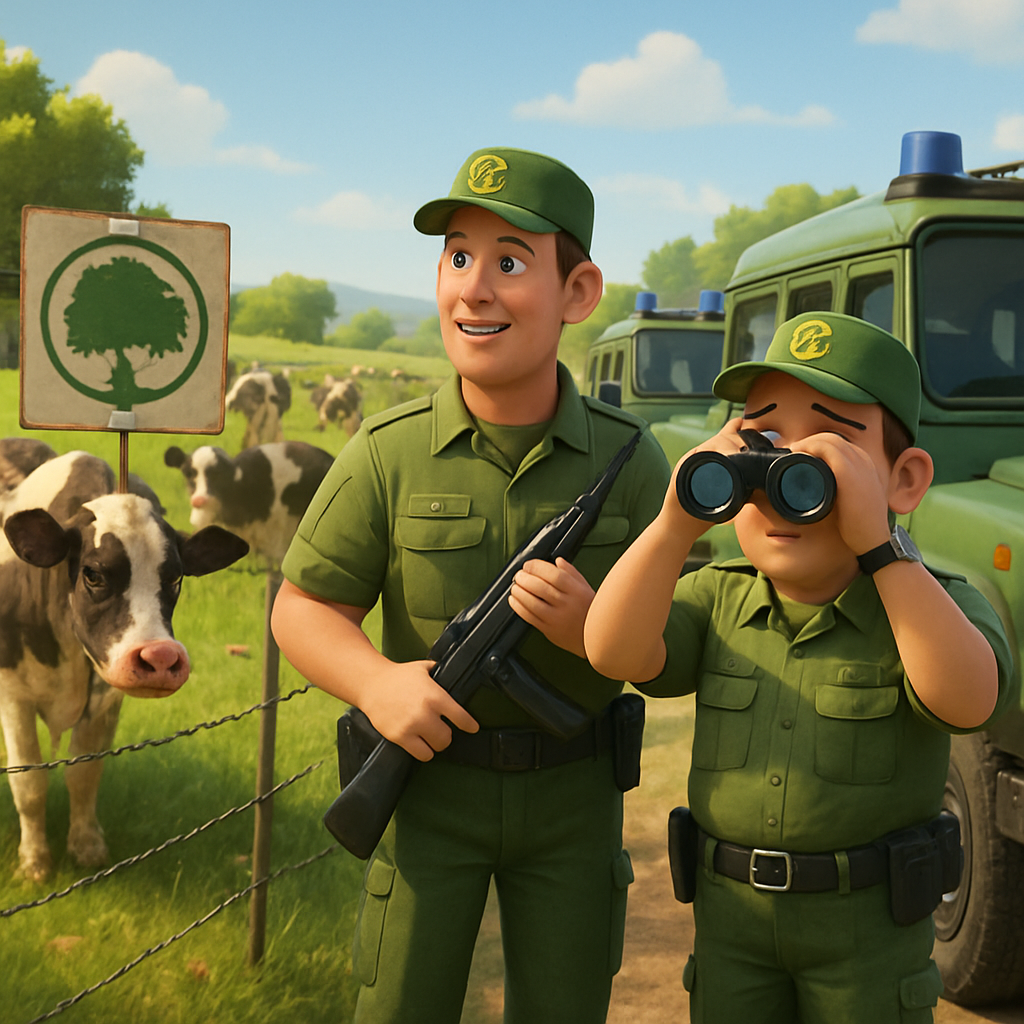 Власти усиливают патрулирование «зеленой линии», чтобы предотвратить распространение ящура с северного Кипра после того, как ветеринары обнаружили поражения у 70 коров