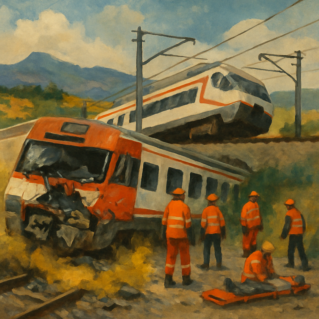 The crash in Catalonia in northeastern Spain came just two days after a separate deadly train collision killed at least 42 people in the country's south and injured dozens more