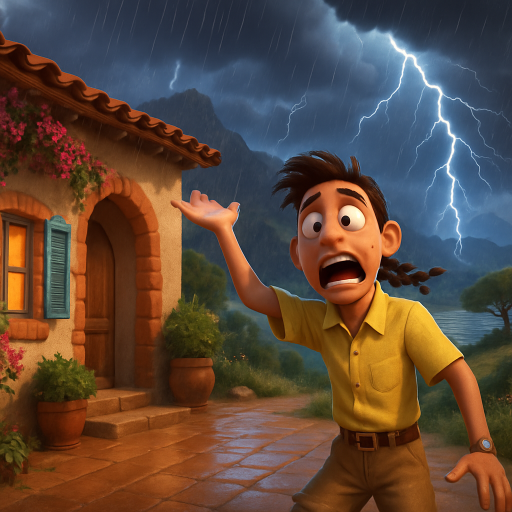 В понедельник на Кипре возможны отдельные дожди и грозы в горных и внутренних районах